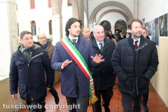 La visita del ministro Franceschini a Bassano Romano