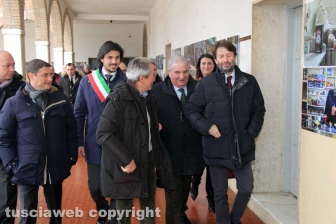 La visita del ministro Franceschini a Bassano Romano