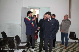 La visita del ministro Franceschini a Bassano Romano
