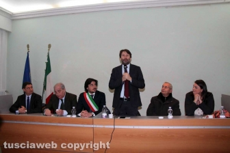 La visita del ministro Franceschini a Bassano Romano