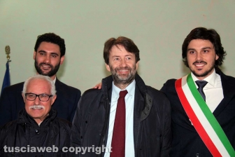 La visita del ministro Franceschini a Bassano Romano