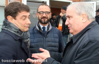 La visita del premier Gentiloni a Viterbo