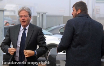 La visita del premier Gentiloni a Viterbo