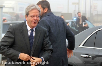 La visita del premier Gentiloni a Viterbo