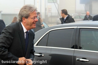 La visita del premier Gentiloni a Viterbo