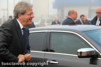 La visita del premier Gentiloni a Viterbo