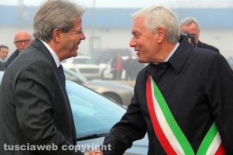 La visita del premier Gentiloni a Viterbo