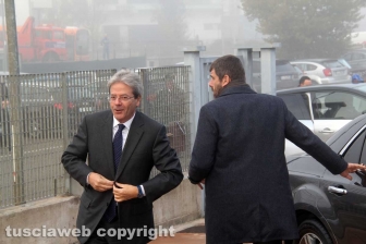 La visita del premier Gentiloni a Viterbo