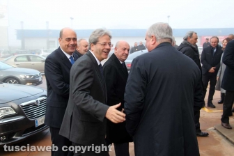 La visita del premier Gentiloni a Viterbo