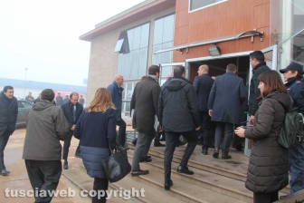 La visita del premier Gentiloni a Viterbo