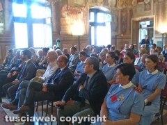 Viterbo - La visita del sottosegretario Bobba