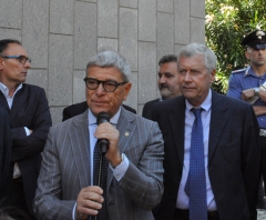 Viterbo - La visita del sottosegretario Bobba