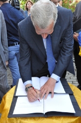Viterbo - La visita del sottosegretario Bobba
