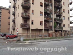 La voragine in via Solieri