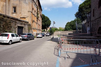 La zona esterna dei sotterranei