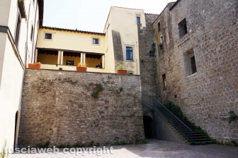 La zona esterna dei sotterranei