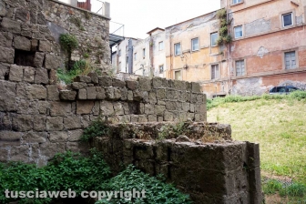 La zona esterna dei sotterranei