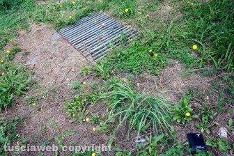La zona esterna dei sotterranei