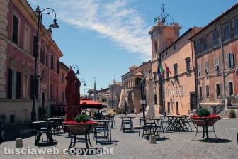 Tarquinia - La ztl in centro storico