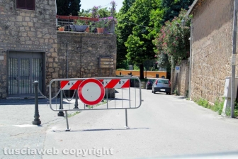 Tarquinia - La ztl in centro storico