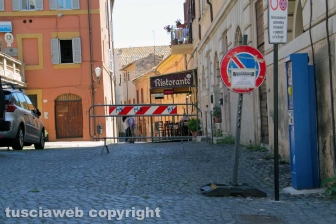 Tarquinia - La ztl in centro storico