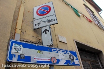 L'abbandono di via Mazzini