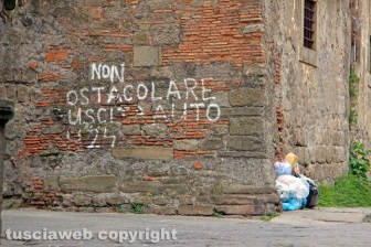 L'abbandono di via Mazzini