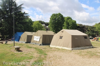 L\'accampamento a Pratogiardino