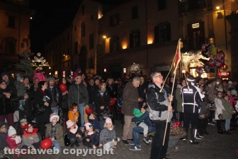 Accensione dell'albero di Natale a piazza del Comune