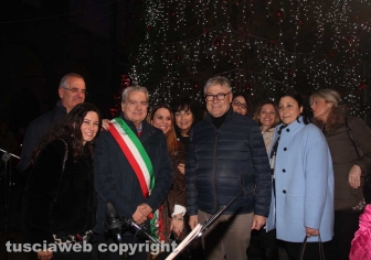 Accensione dell'albero di Natale a piazza del Comune