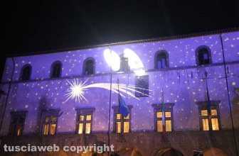 Accensione dell'albero di Natale a piazza del Comune