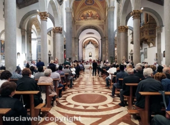 Viterbo - I funerali di don Dante Bernini