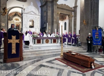 Viterbo - I funerali di don Dante Bernini