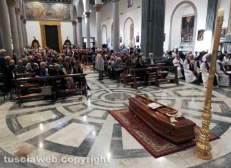 Viterbo - I funerali di don Dante Bernini