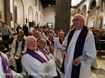 Viterbo - I funerali di don Dante Bernini