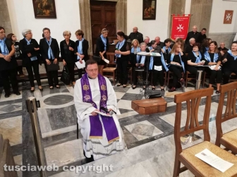 Viterbo - I funerali di don Dante Bernini