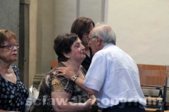 La moglie Giuseppina e Franco Bruni