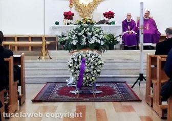 Viterbo - I funerali di Manlio Andreocci