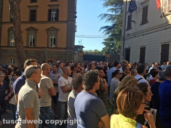 Viterbo - I funerali di Massimiliano Greto
