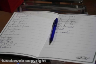 Viterbo - I funerali di Massimiliano Greto