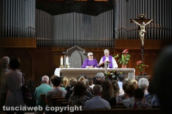 Viterbo - I funerali di Massimiliano Greto
