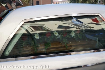 Viterbo - I funerali di Massimiliano Greto