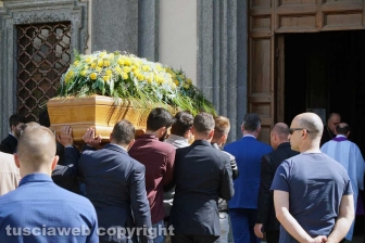 Caprarola - L'addio a Nikita Ricci