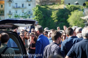 Caprarola - L'addio a Nikita Ricci