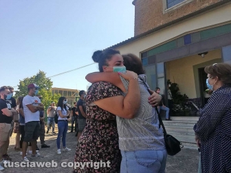 Civita Castellana - I funerali della 22enne Vanessa Brundo
