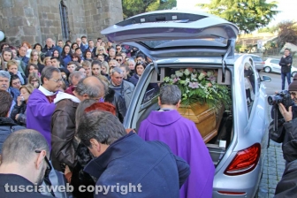 Montefiascone - I funerali di Aurora Grazini