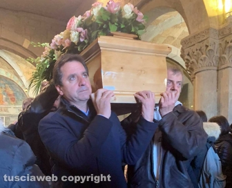 Montefiascone - I funerali di Aurora Grazini