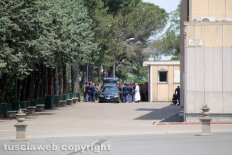Viterbo - L'addio dell'Esercito al militare Daniele Ferrante