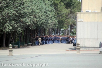Viterbo - L'addio dell'Esercito al militare Daniele Ferrante
