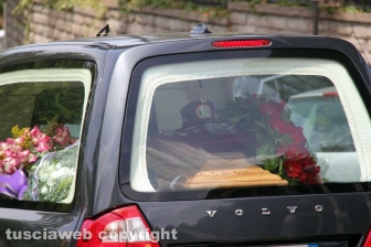 Viterbo - L'addio dell'Esercito al militare Daniele Ferrante